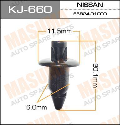 

КЛИПСА КРЕПЕЖНАЯ 660-KJ, KJ660