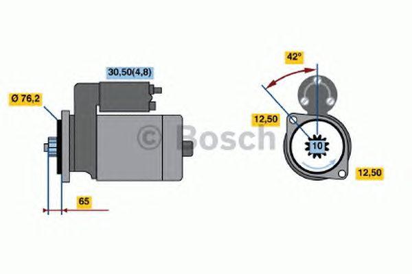 

СТАРТЕР 12V, 2.2KW, 0001125605