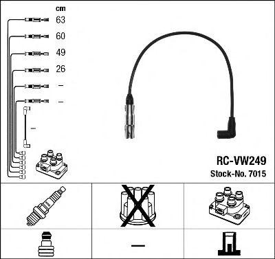 

КОМПЛЕКТ ПРОВОДОВ ЗАЖИГАНИЯ RC-VW249, 7015