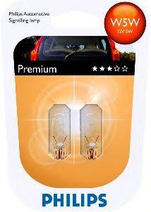 Лампа периферийная W5W 12V 5W Блистер 2 шт.