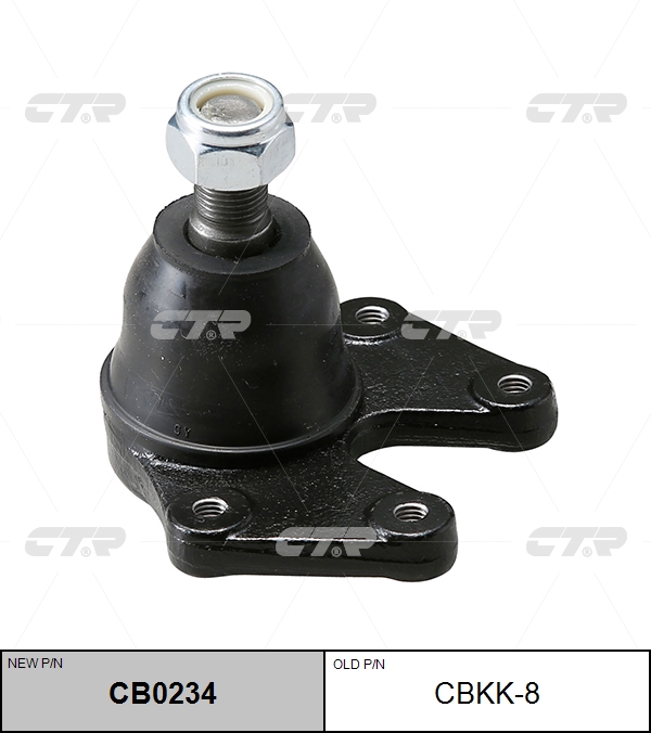 

ШАРОВАЯ ОПОРА CBKK8/CB0234, CBKK8