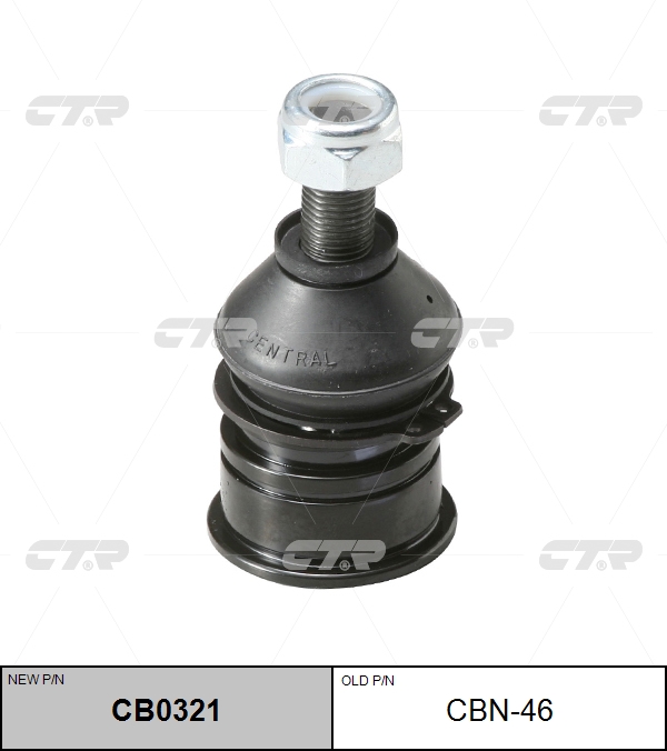 

ШАРОВАЯ ОПОРА CBN46 / CB0321, CBN46