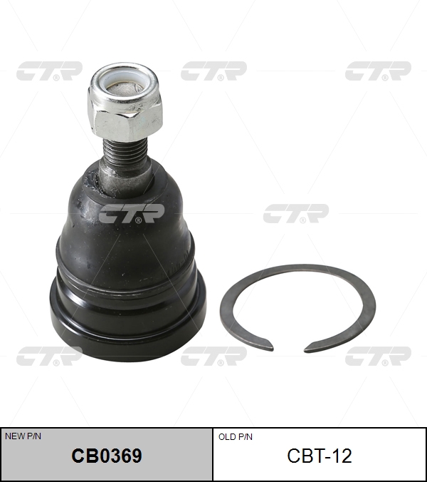 

ШАРОВАЯ ОПОРА CBT12 / CB0369, CBT12