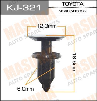 

КЛИПСА КРЕПЕЖНАЯ, KJ321