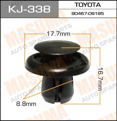 

КЛИПСА КРЕПЁЖНАЯ, KJ338