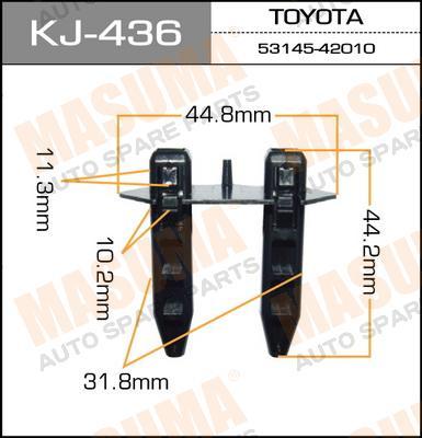 

КЛИПСА КРЕПЕЖНАЯ, KJ436
