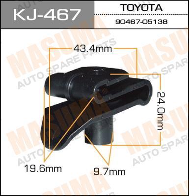 

КЛИПСА КРЕПЁЖНАЯ, KJ467