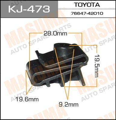 

КЛИПСА КРЕПЕЖНАЯ 473-KJ, KJ473