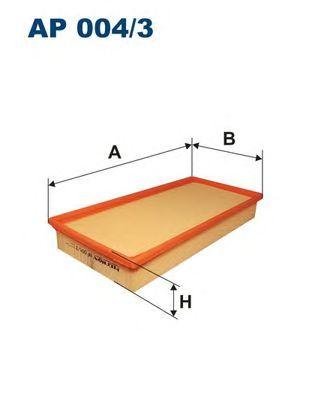 

ФИЛЬТР ВОЗДУШНЫЙ, AP0043