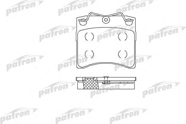 

КОЛОДКИ ТОРМОЗНЫЕ ДИСКОВЫЕ ПЕР VW TRANSPORTER IV C БОРТОВОЙ ПЛАТФОРМОЙ 90-03, TRANSPORTER IV АВТО, PBP722