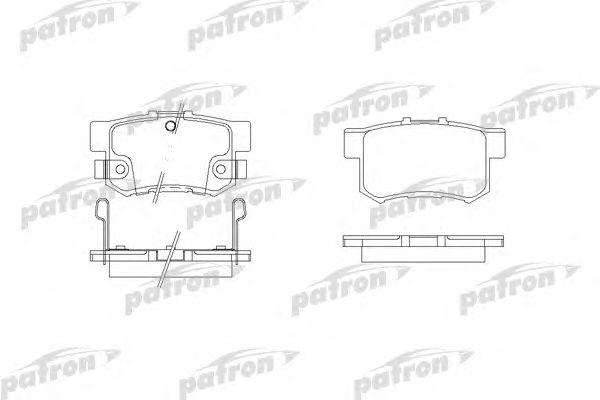 

КОЛОДКИ ТОРМОЗНЫЕ ДИСКОВЫЕ ЗАДН HONDA: ACCORD IV AERODECK 91-93, LEGEND I 88-90,, PBP956
