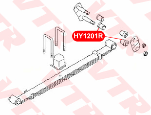 

САЙЛЕНБЛОК ЗАДНЕЙ РЕССОРЫ ДЛИННЫЙ, HY1201R