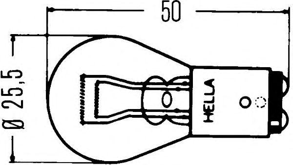 

ЛАМПА P21/4 12V 21/4W СТАНДАРТSKODA OCTAVIA (1Z3), 8GD004772121