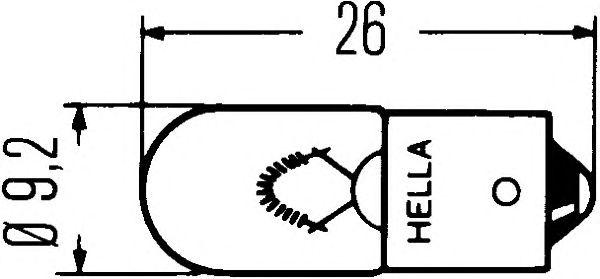 

ЛАМПА 24V 4W, 8GP002067241