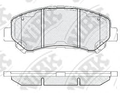 

КОЛОДКИ ТОРМОЗНЫЕ ДИСКОВЫЕ ПЕР NI QASHQAI/QASHQAI+2 1.6/2.0/2.2/2.5L J10 07-, 2.0L 08-, ROGUE US, PN2801