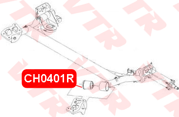 

САЙЛЕНТБЛОК БАЛКИ ЗАДНЕЙ ПОДВЕСКИ, CH0401R