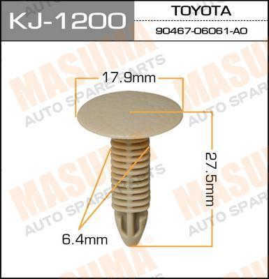 

КЛИПСА КРЕПЕЖНАЯ 1200-KJ, KJ1200