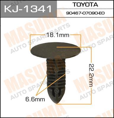 

КЛИПСА КРЕПЕЖНАЯ 1341-KJ, KJ1341
