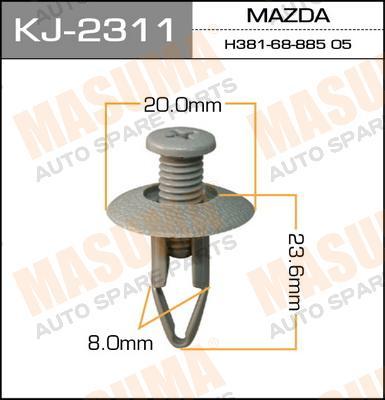 

КЛИПСА КРЕПЕЖНАЯ 2311-KJ, KJ2311