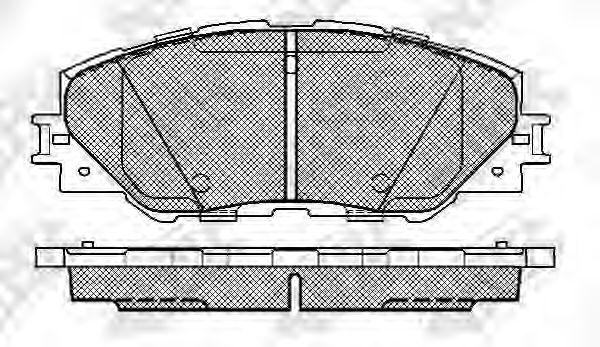 

КОМПЛЕКТ ТОРМОЗНЫХ КОЛОДОК, PN1530