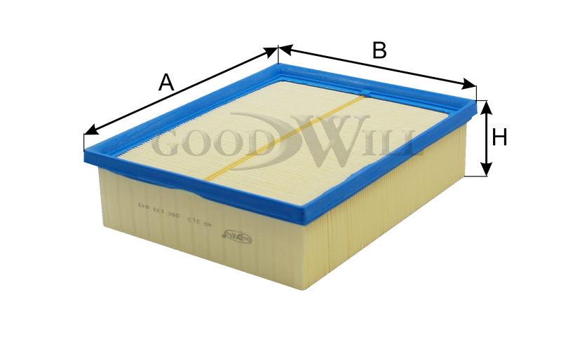 

ФИЛЬТР ВОЗДУШНЫЙ, AG213