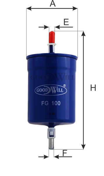 

ФИЛЬТР ТОПЛИВНЫЙ, FG100