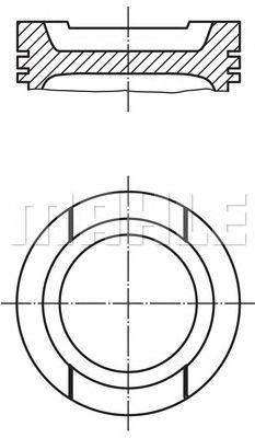 

ПОРШНЕКОМПЛЕКТ, AUDI, 0332000