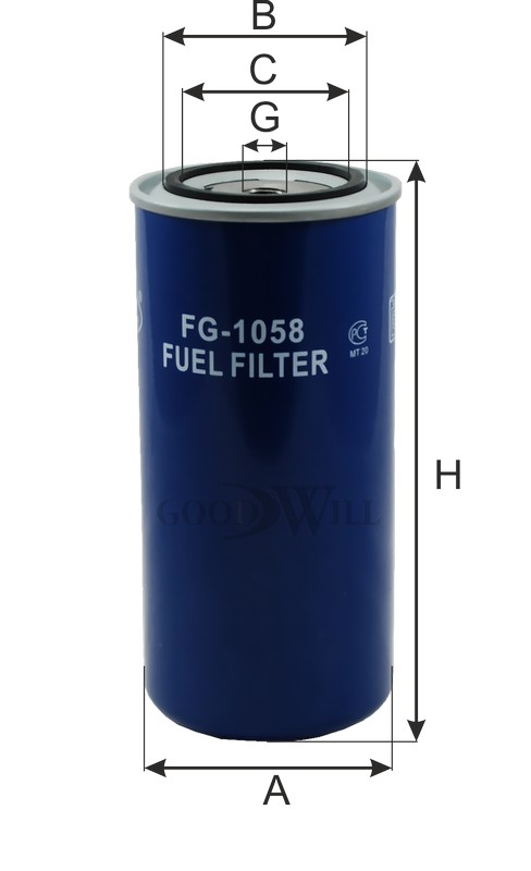 

ФИЛЬТР ТОПЛИВНЫЙ, FG1058