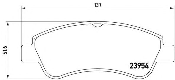 

КОЛОДКИ ТОРМОЗНЫЕ ДИСКОВЫЕ К-Т CITROEN (DF-PSA) C3-XR 12/14- / CITROEN (DF-PSA) ELYSEE (7B) 06/01-0, P61066