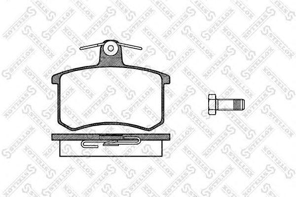 =135 20=571462b колодки дисковые з. audi 80/90/100/a4/a6/a8 98