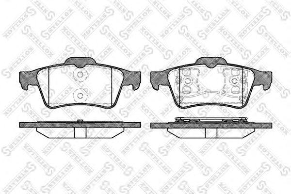 =842 00=fdb1540 колодки дисковые з. opel vectra c, nissan primera,