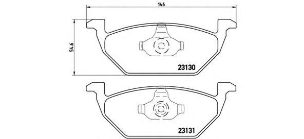 

КОЛОДКИ ТОРМОЗНЫЕ ДИСКОВЫЕ К-Т AUDI A1 (8X1 8XK) 05/10-10/18 / AUDI A1 SPORTBACK (8XA 8XF) 09/11-, P85041