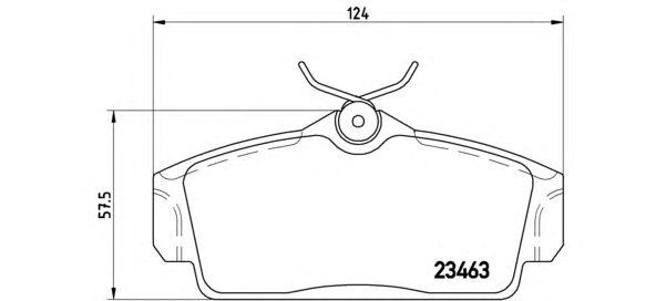 

КОЛОДКИ ТОРМОЗНЫЕ ДИСКОВЫЕ К-Т NISSAN ALMERA II (N16) 04/00- / NISSAN ALMERA II HATCHBACK (N16) 01/, P56036
