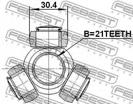 

ТРИПОИД 21X0 (FORD FOCUS II 2004-), 2116FOC16