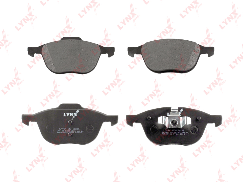 

КОЛОДКИ ТОРМОЗНЫЕ ПЕР FORD FOCUS II/FOCUS C-MAX/KUGA 08-, MAZDA 3 03-/MAZDA 5 05-, VOLVO, BD3001