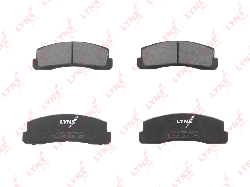 

КОЛОДКИ ТОРМОЗНЫЕ ПЕРЕДНИЕ, CHEVROLET NIVA 1.7 02-, LADA NIVA II 1.7 02-, BD4602
