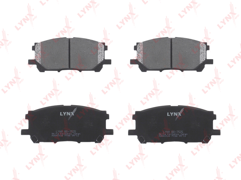 

КОЛОДКИ ТОРМОЗНЫЕ ПЕР LEXUS RX300/330/350 03-, TOYOTA HARRIER 03-, BD7525
