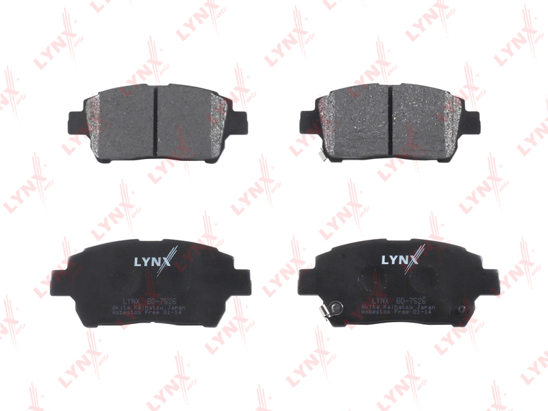 

КОЛОДКИ ТОРМОЗНЫЕ ПЕР TOYOTA COROLLA(E12) JAP 99-/YARIS(P10) 99-06/YARIS VERSO(P21/P22) 99-05, BD7526