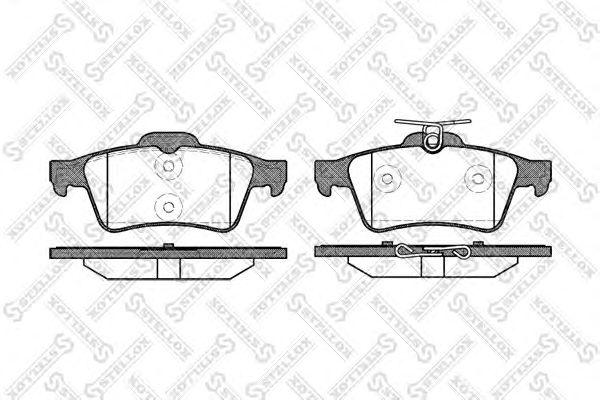 Колодки дисковые з.  saab 9-3, opel vectra, ford focus 1.4-3.2 02