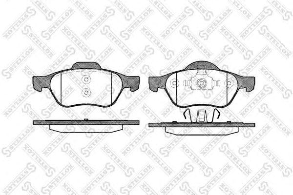 =962 00=fdb1440 колодки дисковые п. renault laguna 1.6i/1.8i/1.9dci