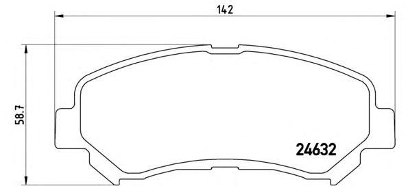 

КОЛОДКИ ТОРМОЗНЫЕ ДИСКОВЫЕ ПЕР QASHQAI, P56062