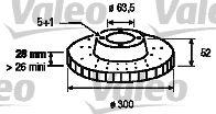 

ДИСК ТОРМОЗНОЙ FORD S-MAX/MONDEO 07-/VOLVO S60/S80/XC70 06- ПЕРЕД X1, 197055