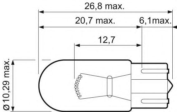 

ЛАМПА W3W ESSENTIAL, 10 ШТ., 032209