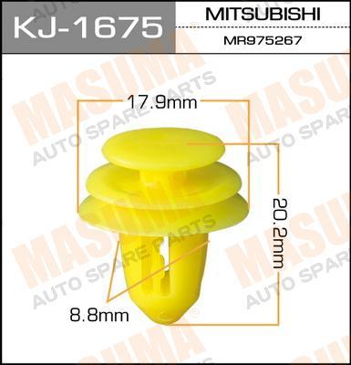 

КЛИПСА КРЕПЕЖНАЯ 1675-KJ, KJ1675