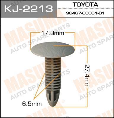 

КЛИПСА КРЕПЕЖНАЯ 2213-KJ, KJ2213