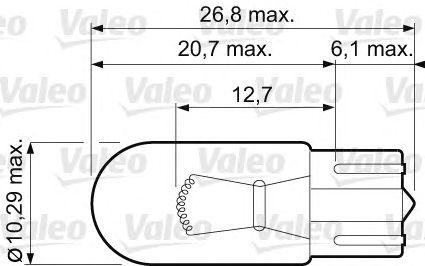 

ЛАМПА WY5W ESSENTIAL, 10ШТ., 032213