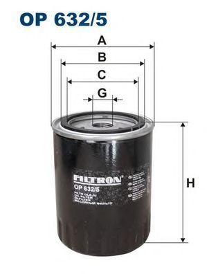 

ФИЛЬТР МАСЛЯНЫЙ OP632/5, OP6325