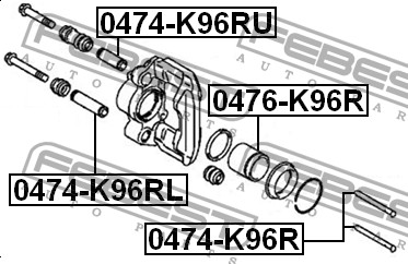 

ПОРШЕНЬ СУППОРТА ТОРМОЗНОГО ЗАД, 0476K96R