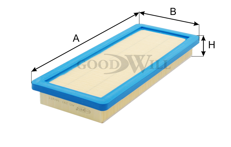 

ФИЛЬТР ВОЗДУШНЫЙ, AG293