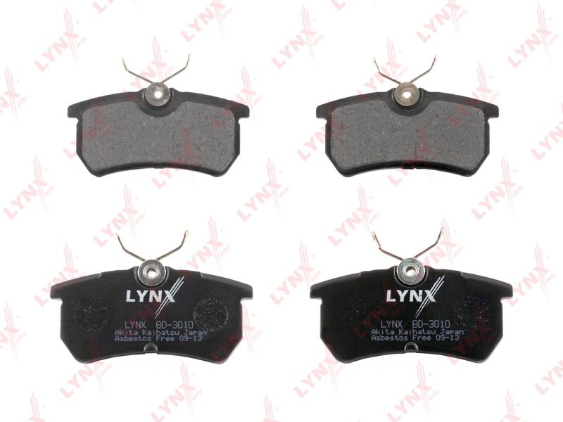 

КОЛОДКИ ТОРМОЗНЫЕ ЗАД FORD FOCUS I 98-04, BD3010